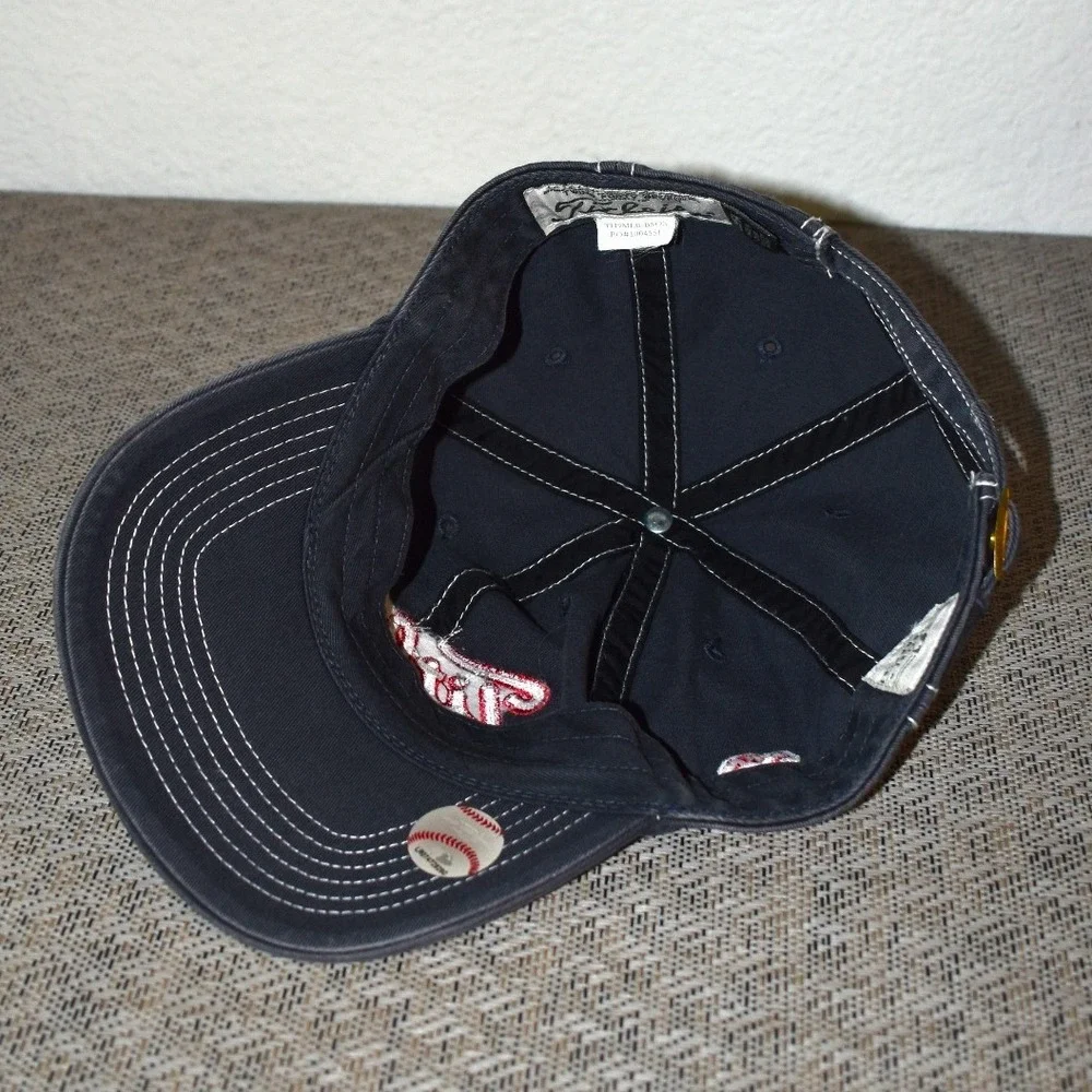 Titleist Baseball Hat Mens OSFA Navy Excellent Boston Red Sox TH9MLB-BSOX
